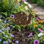Preview: Liebenswerter Beetstecker Schnecke ca. 22 cm - Gartendekoration